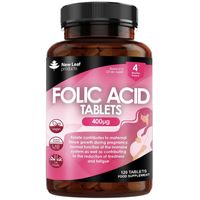 New Leaf Folic Acid Tablets